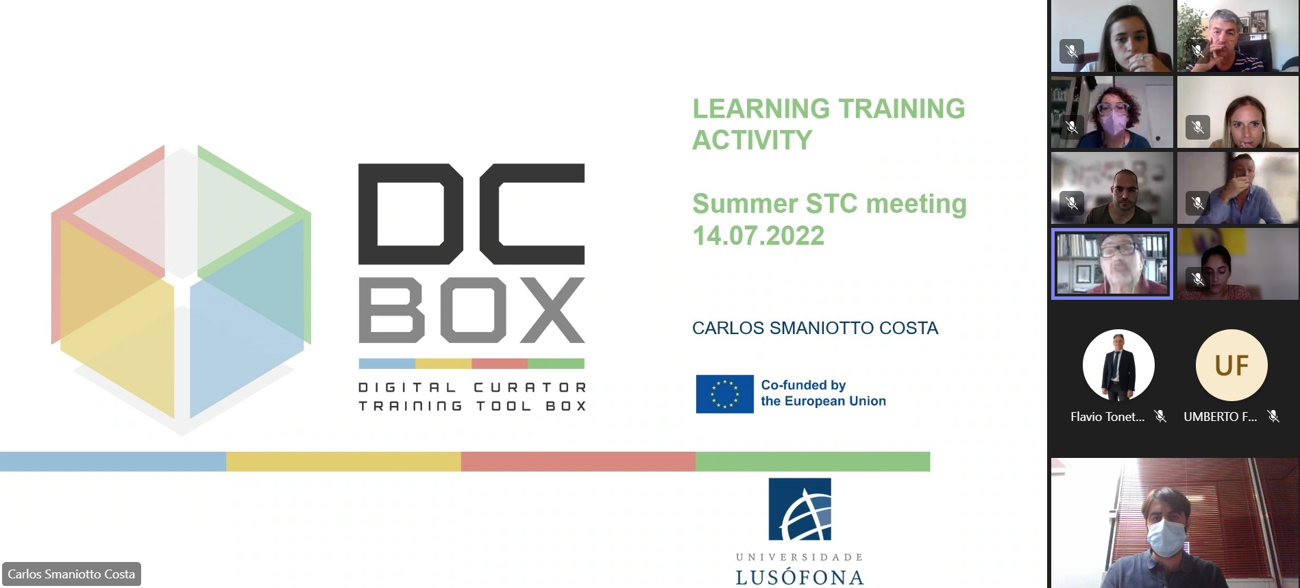 DCBox Summer Meeting